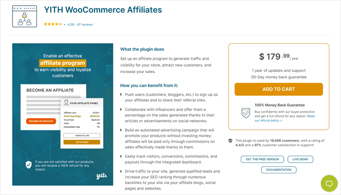 YITH WooCommerce Affiliates YITH WooCommerce Affiliates