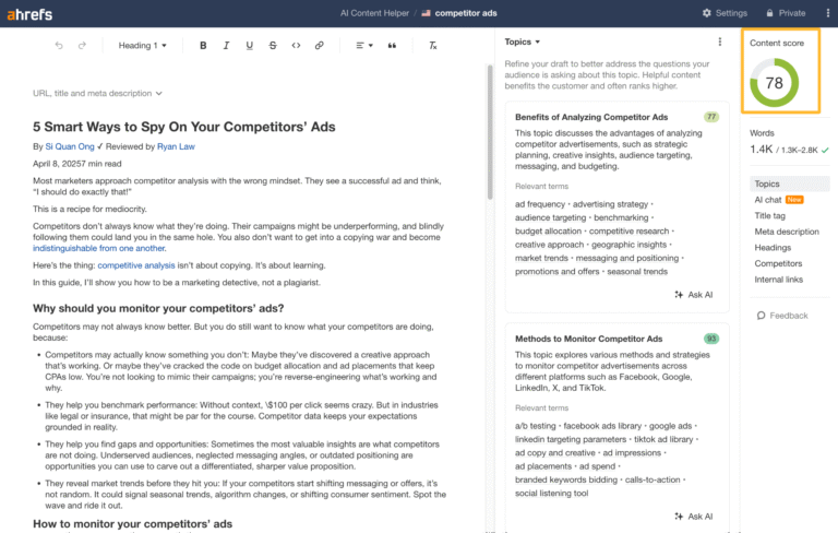 Do Higher Content Scores Mean Higher Google Rankings? We Studied It (So You Don’t Have To)