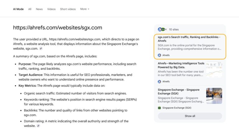 Google Made It So You Can't Track Clicks From AI Mode