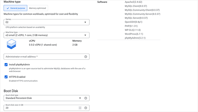 WordPress deploy GCP configutation WordPress deploy GCP configutation