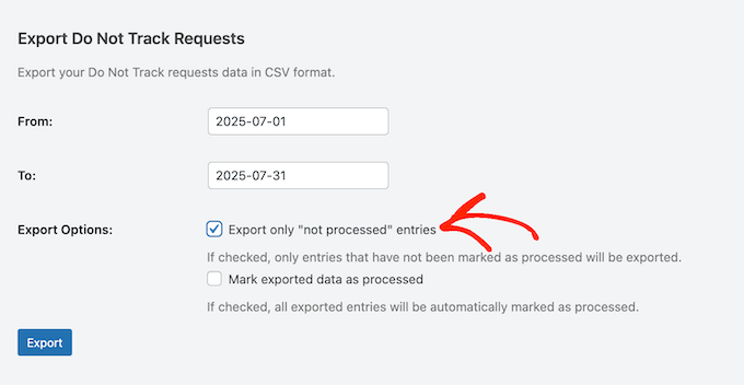 Exporting user records from WordPress to prove compliancy Exporting user records from WordPress to prove compliancy