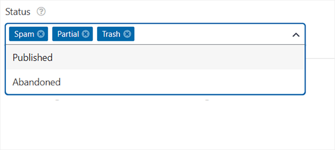Delete form entries based on status in WPForms Delete form entries based on status in WPForms