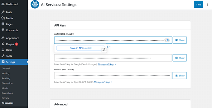 AI Services will let users connect their WordPress website to different AI platforms AI Services will let users connect their WordPress website to different AI platforms