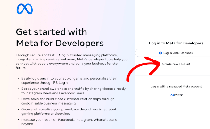 Creating a Meta Business account