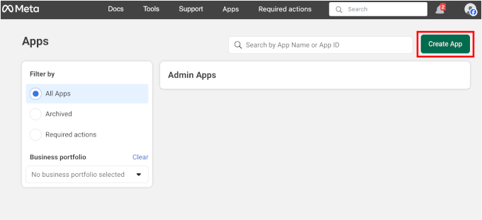 Creating an app
