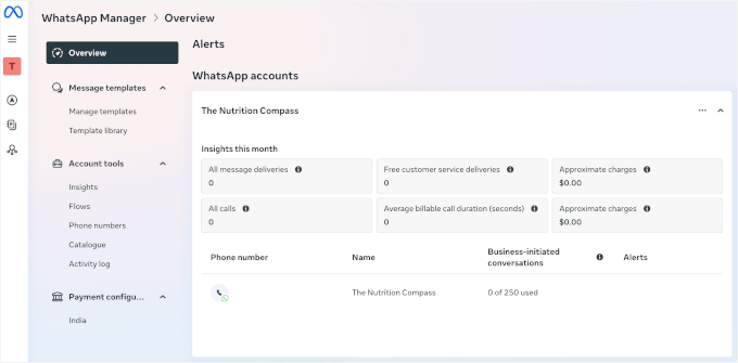 WhatsApp manager