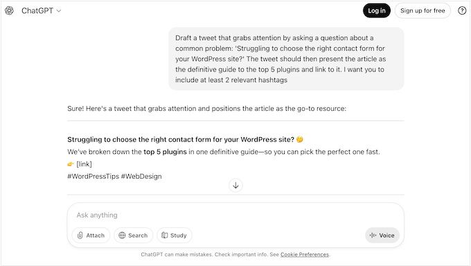 How to add hashtags to your social media posts using ChatGPT How to add hashtags to your social media posts using ChatGPT