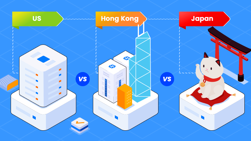 Japan vs Hong Kong and US Server Hosting: Choosing the Best for Asia