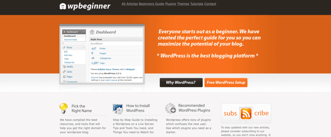 WPBeginner 2009 WPBeginner 2009