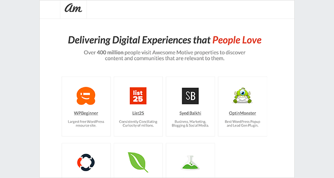 awesome motive awesome motive