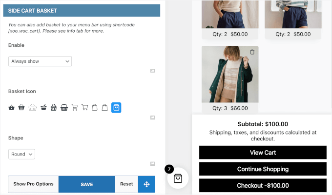 Side Cart WooCommerce's basket customization Side Cart WooCommerce's basket customization
