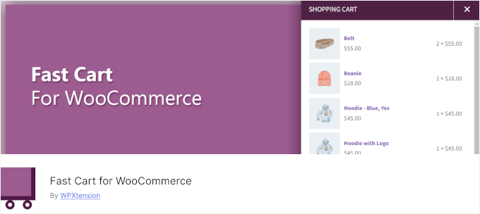 Fast Cart for WooCommerce Fast Cart for WooCommerce