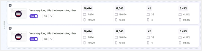 A/B testing in Poptin A/B testing in Poptin