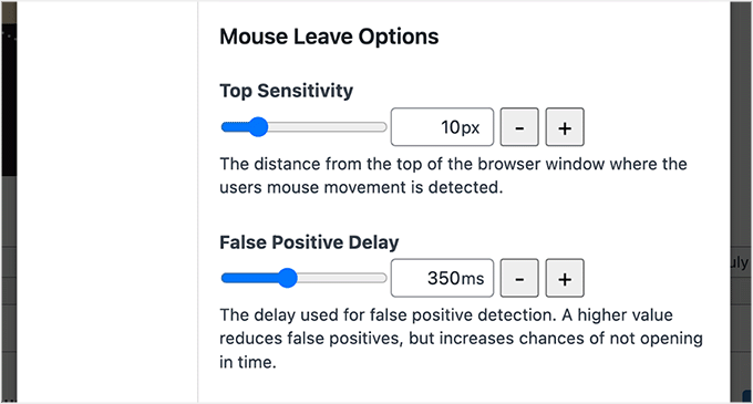 Mouse Leave option in Popup Maker Mouse Leave option in Popup Maker