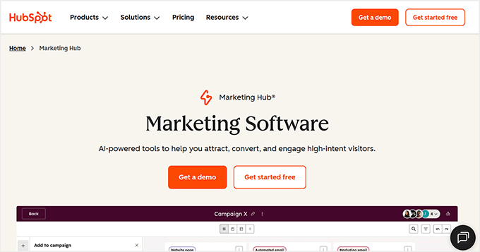 HubSpot Marketing Hub website HubSpot Marketing Hub website