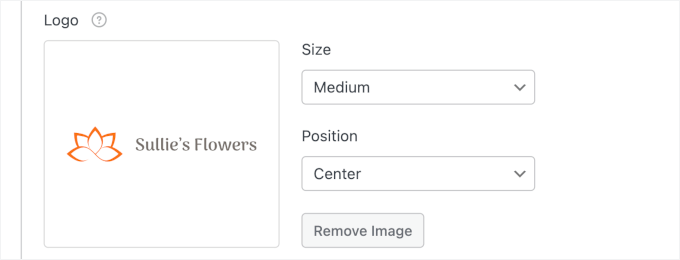 Customizing the PDF with a custom logo