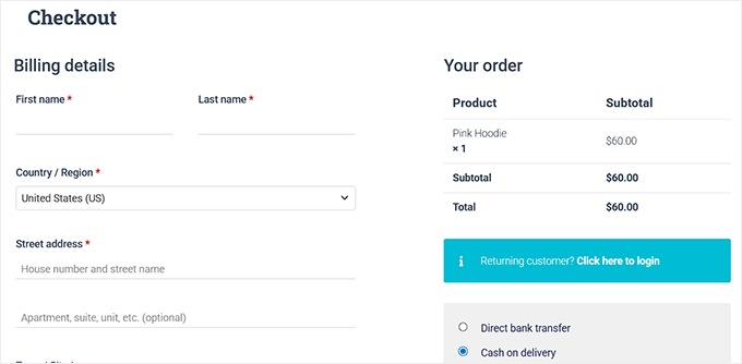 Preview of allowing login during guest checkout in WooCommerce Preview of allowing login during guest checkout in WooCommerce