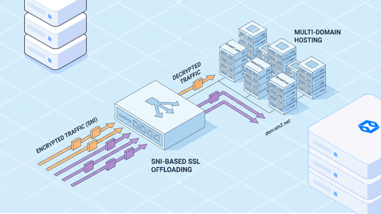 Implementing SNI-Based SSL Offloading for Multi-Domain Hosting