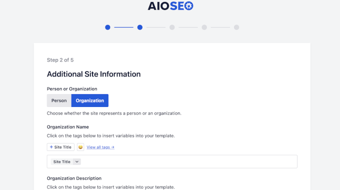 AIOSEO setup steps AIOSEO setup steps