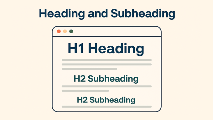 Headings and subheadings help AIs understand content structure and flow Headings and subheadings help AIs understand content structure and flow