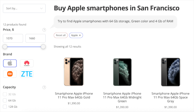 Filtering products by brands in Filter Everything Filtering products by brands in Filter Everything