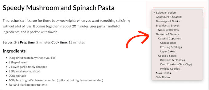 An example of a multi-level filter, created using WPFilters An example of a multi-level filter, created using WPFilters