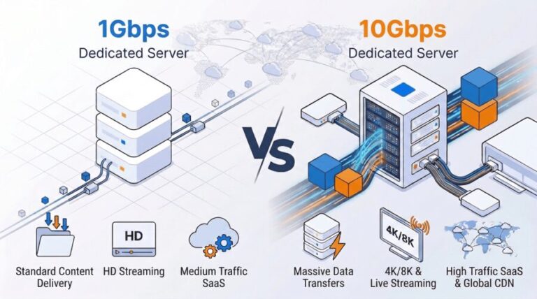 1Gbps vs 10Gbps Dedicated Servers: Which One Fits Your Real‑World Use Cases?