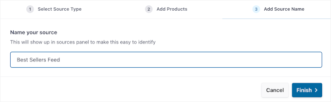 Naming WooCommerce reviews feed