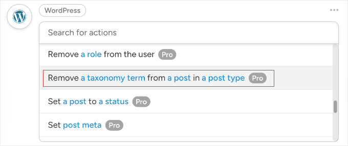 Using Uncanny Automator to Remove a Taxonomy Term Like a Tag Using Uncanny Automator to Remove a Taxonomy Term Like a Tag