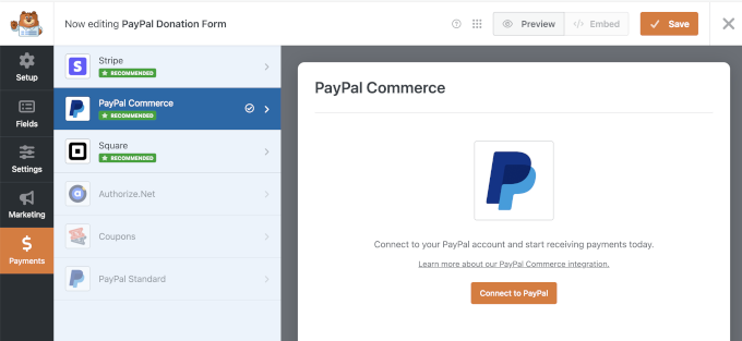 PayPal payments in WPForms are now available for all users PayPal payments in WPForms are now available for all users