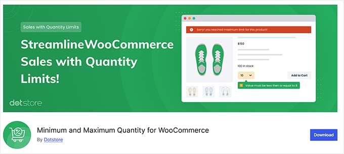 Minimum and Maximum Quantity for WooCommerce Minimum and Maximum Quantity for WooCommerce