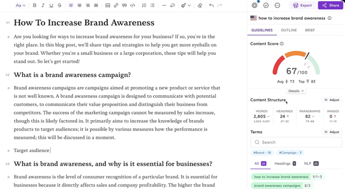 Surfer SEO Report Surfer SEO Report