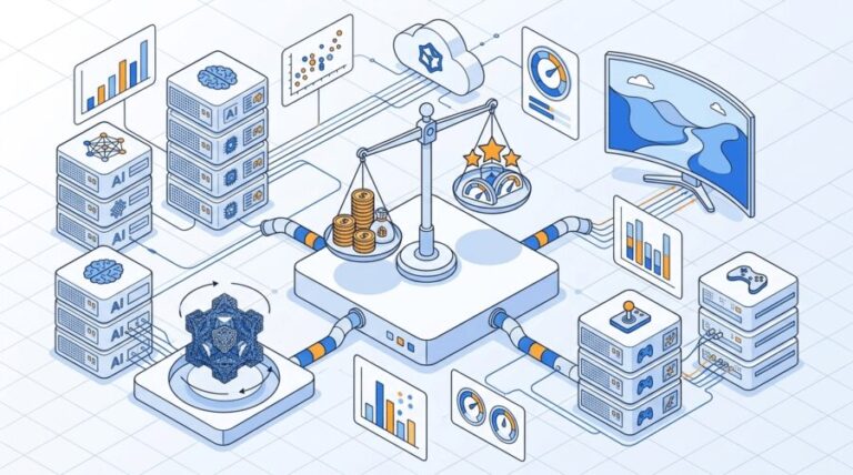 How do you plan costs for GPU servers in AI rendering and gaming?