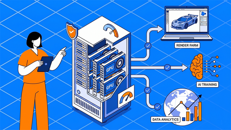 What are some revenue-generating use cases for GPU dedicated servers?