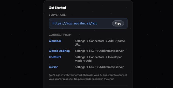 Install MCP server