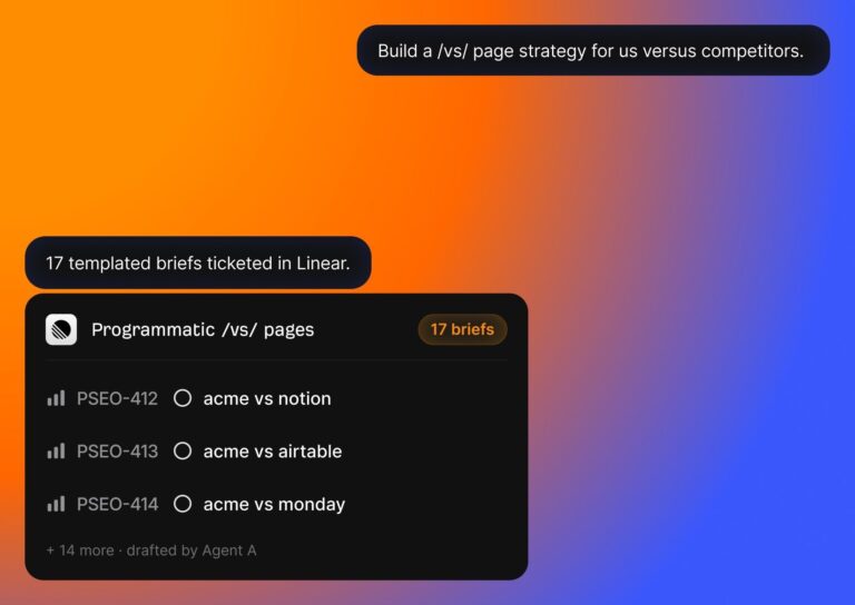 11 Ways to Automate SEO with Agent A