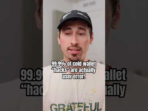 99% of cold wallet “hacks” happen this way