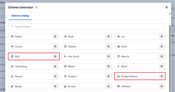 Add product review and FAQ schema in WooCommerce with AIOSEO