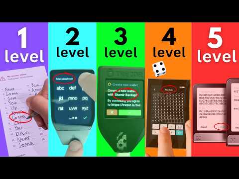 The 5 Levels of Cold Wallet Security Explained!