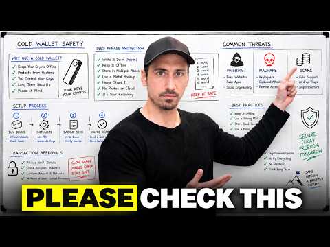 Your Cold Wallet Will Never Be Safe, Until You Check This