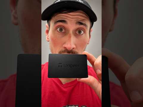 Tangem Wallet Users... WATCH THIS